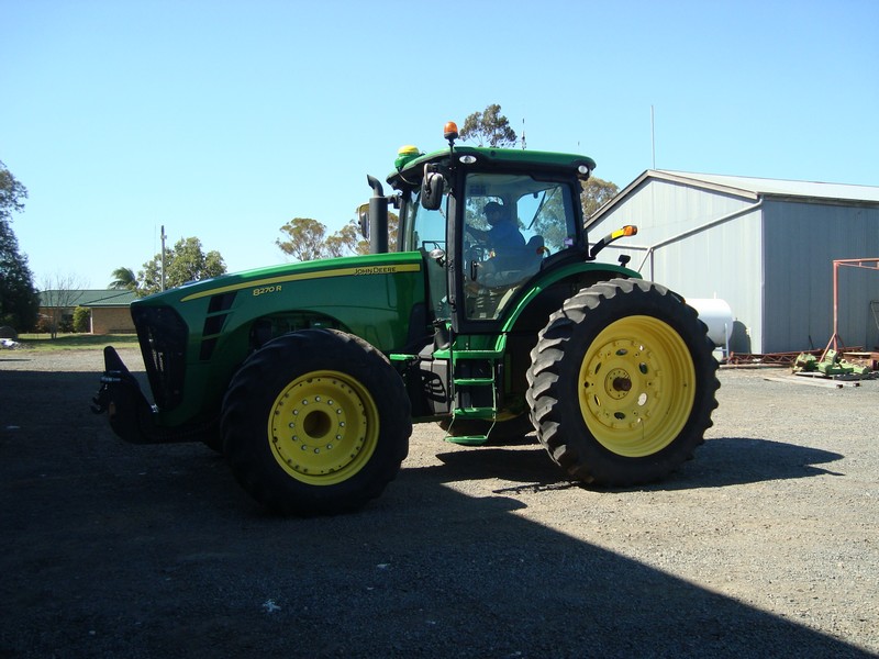John Deere 8270R Tractor and XSNano and XSNano